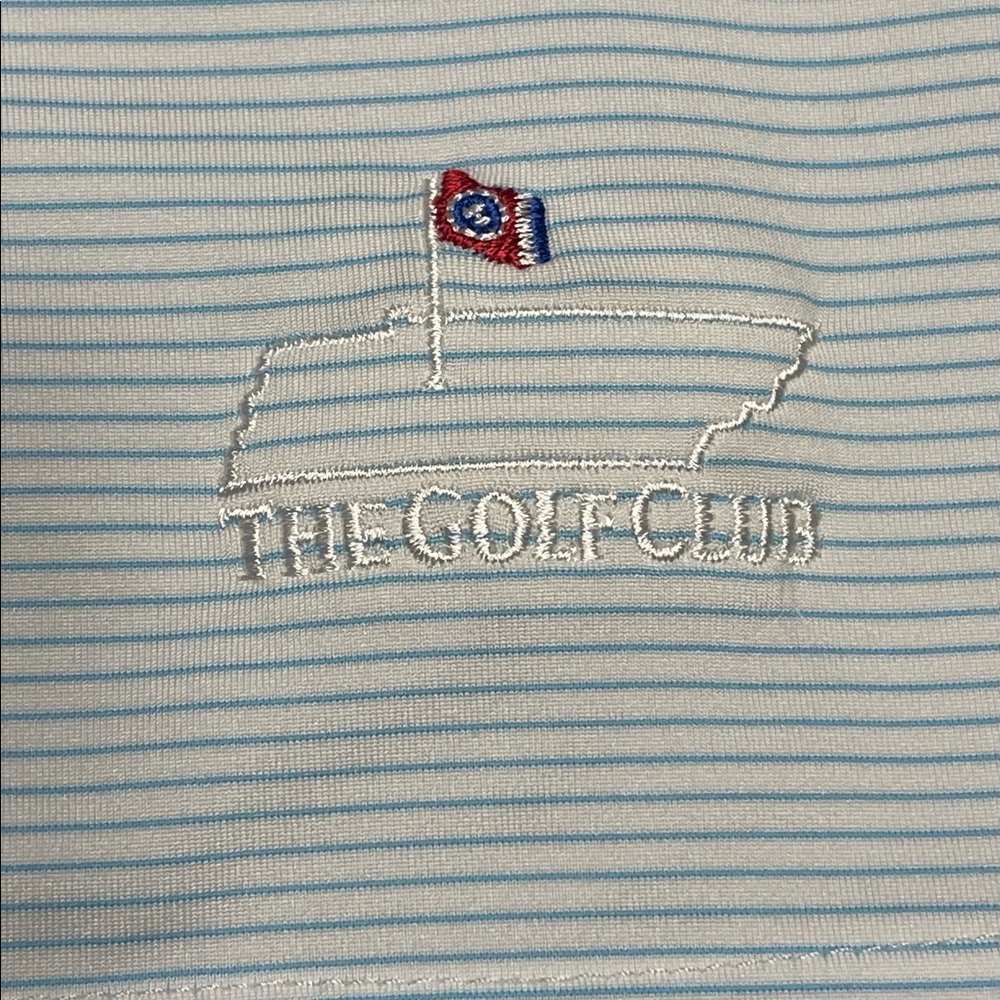 Peter Millar Mens XL X-Large Summer Comfort Polo The Golf Club - Picture 3 of 9